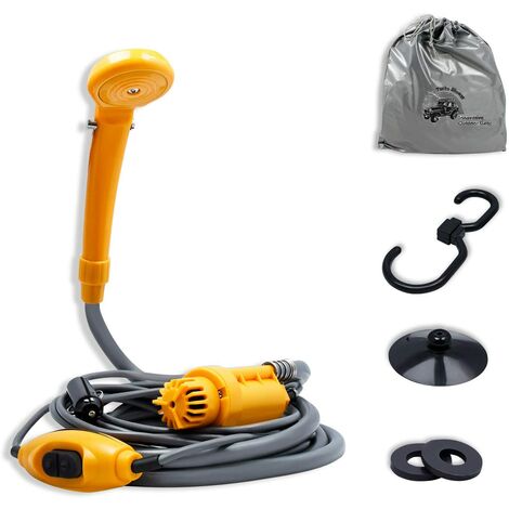 Pompe à Douche Manuelle Portable Pour Camping - 5L Ou 8L, Avec Pulvérisateur, Pour Hygiène En Randonnée