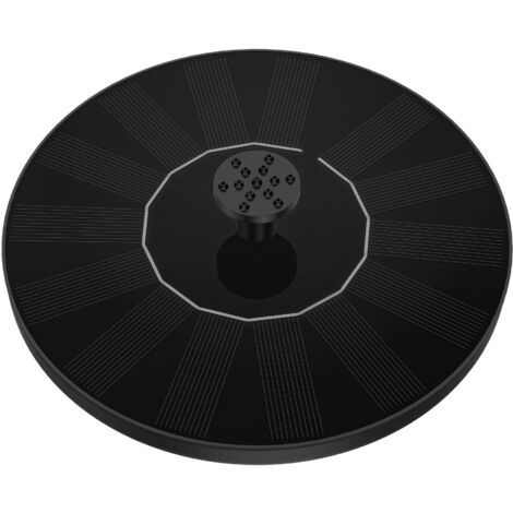 Mini panneau solaire, petit module de cellule solaire rond en silicium polycristallin 1,1 W 5 V 120 mm