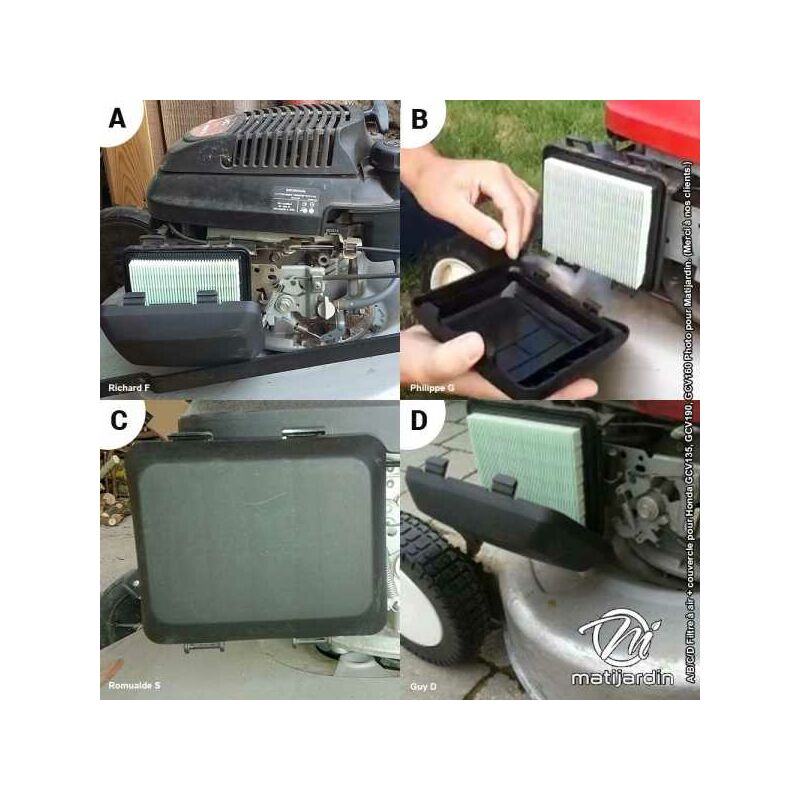 Couvercle De Filtre à Air Aprilsunnyzone Pour Tondeuses Honda GCV135, GCV190, GCV160 – Améliore La Circulation D’air - 11