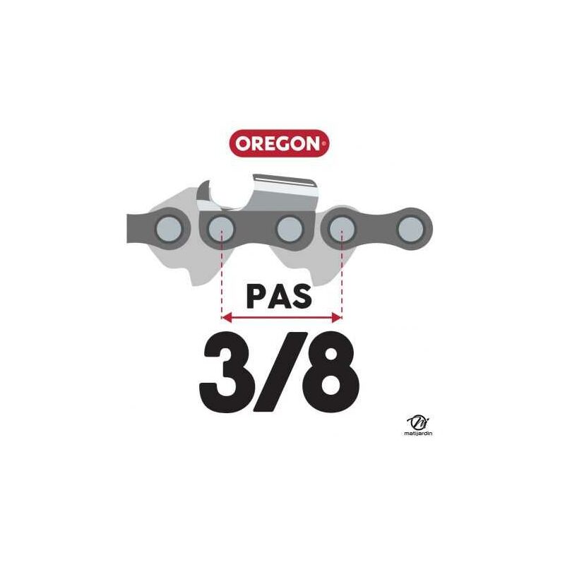Guide chaine tronconneuse 50 CM Oregon 203ATMD025