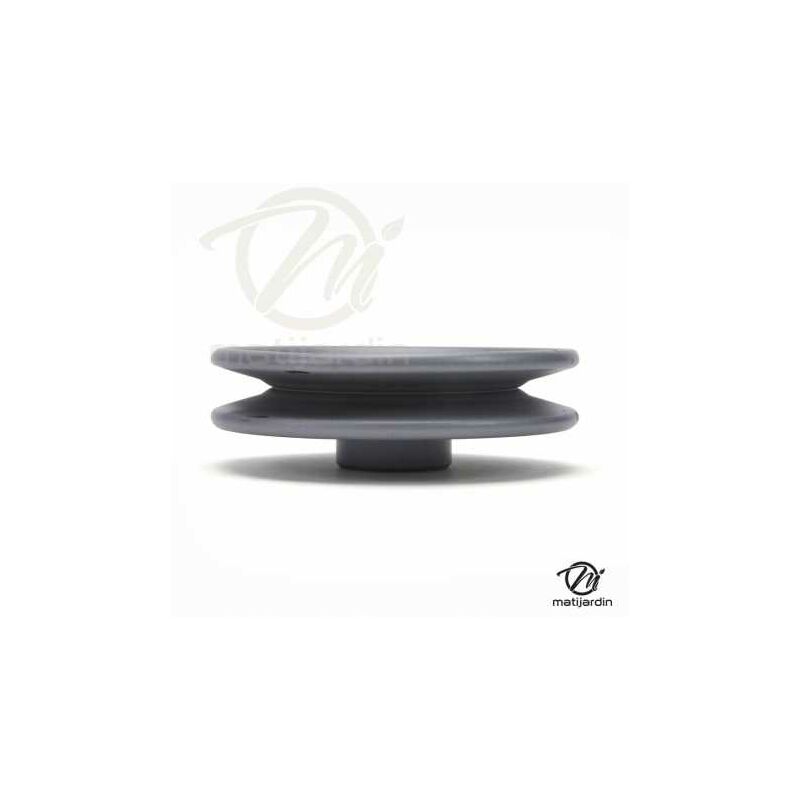 Poulie à Gorge Plate Résine Avec Roulement - Compatible Tondeuse Murray Et Stiga - Ø85mm Intérieur 12.7mm