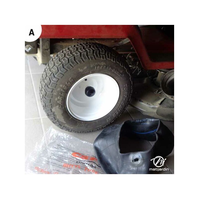 Chambre à Air 600 X 12 Valve Droite 16,86