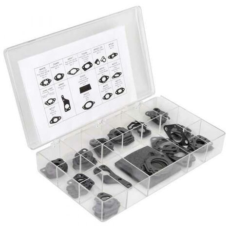 Matijardin – Coffret assortiment membranes carburation 119 pièces – Membranes de remplacement pour moteurs – Performance optimale – Compatible plusieurs marques (1/2)