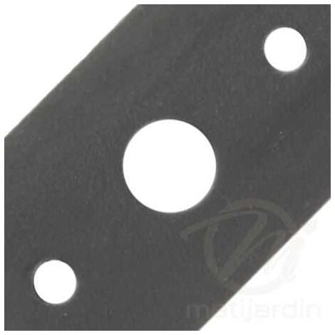 Vue 4 de Lame tondeuse pour Castelgarden NG460 81004365/2 coupe 43,5 cm
