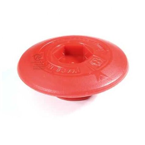 Bouton plastique pour tête débroussailleuse manuelle Ø 80 mm Tecomec (1/3)