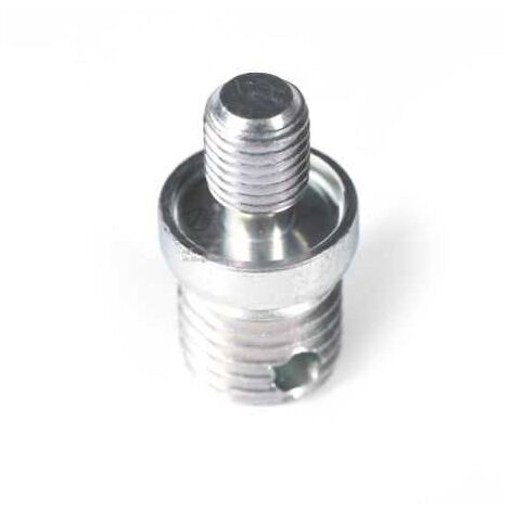Adaptateur pour tête débroussailleuse Easy Work Tecomec et Lighting Load Oregon. Mâle. Ø 10x1,25. Pas à gauche (1/3)