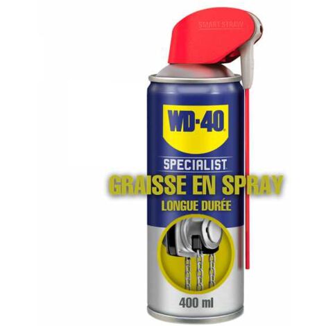 Dégrippant WD40 Specialist Graisse spray longue durée. 400 ml
