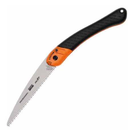 Bahco – Scie couteau d'élagage pliante – Denture spéciale pour coupe rapide – Poignée bi-matière – Efficace pour bois dur et sec - 396-HP (1/5)