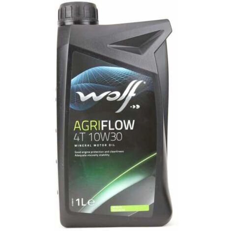 Huile moteur Wolf 4 Temps. 10W30. 1 litre (1/3)