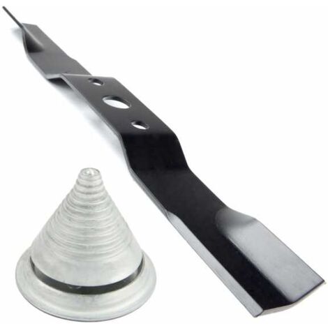 Lame tondeuse pour Iseki Kubota coupe 52,5 cm avec cône équilibreur (1/5)