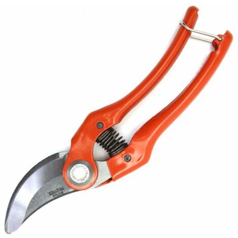 Matijardin – Sécateur à main Bahco Pradines P121-23-F – Lame en acier forgé – Poignées en acier embouti – Capacité de coupe 25 mm (1/5)