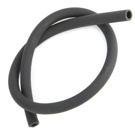 Durite noire longueur 50 cm. Ø Intérieur 4 mm, extérieur 6.5 mm (1/2)