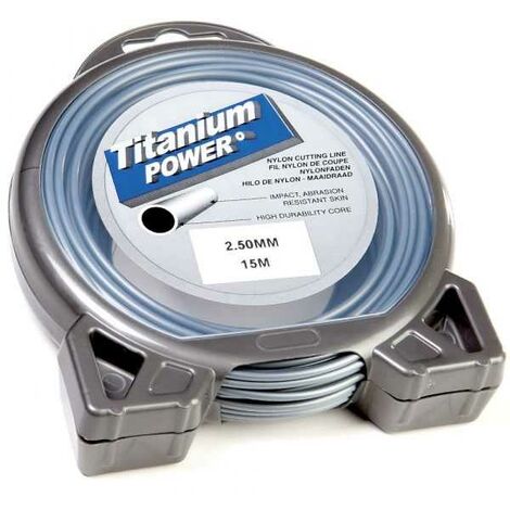 Fil Titanium 2,5 mm x 15 m Rond Bi-matière Blister (1/5)