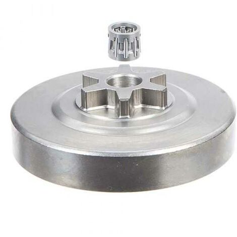 Pignon pour tronçonneuse Echo 3/8" LP. 6 dents. Hauteur cloche 13,3 mm