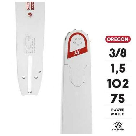 Oregon | GUIDE POWER MATCH Guide 3/8 Tronçonneuse - AGZ000698199