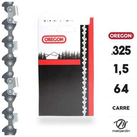 Chaîne De Tronçonneuse OZAKI .325 E66 - Traitement Titanium, Jauge 1.1mm, Profil Semi-carré - 66 Entraîneurs - 6