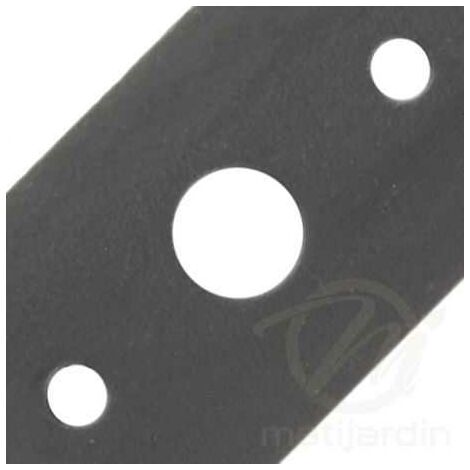 Vue 4 de Lame tondeuse pour Castelgarden NG464 81004365/3 coupe 43,5 cm