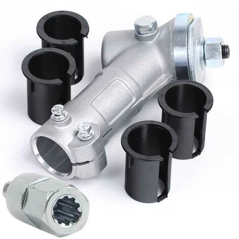 Matijardin – Renvoi d'angle universel débroussailleuse – Adaptateur 10 cannelures – Compatible tubes 24-28 mm – Pour machines inférieures à 33 cm3