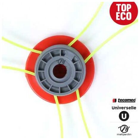 Tête Débroussailleuse Universelle Matijardin 3 Couteaux Nylon 260mm - Coupe Efficace Herbes, Ronces & Broussailles