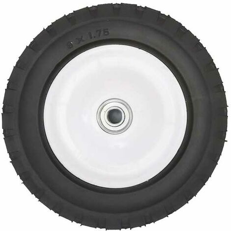 Matijardin – Roue de tondeuse métallique Ø 200 mm – Largeur 40 mm – Alésage 12,7 mm – Durabilité optimale pour tondeuses à gazon (1/5)