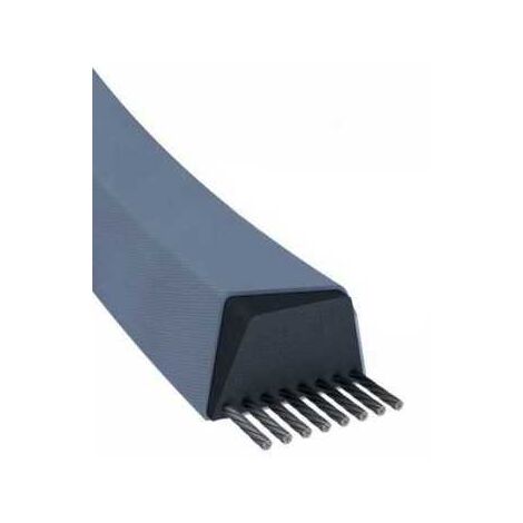 Courroie tondeuse SPZ697 trapézoïdale  9,7 x 710 mm (1/5)