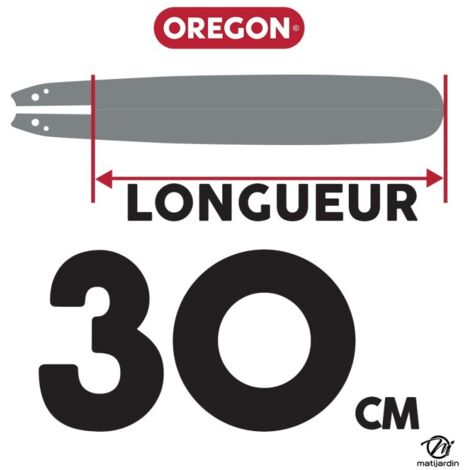 Guide tronçonneuse Oregon 124MLEA074 Single Rivet 30 cm
