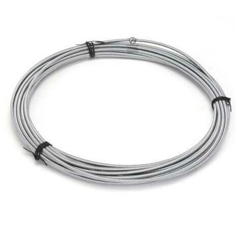Gaine métallique renforcée pour câble. Ø Ext : 4,8 mm. Rouleau 15 m