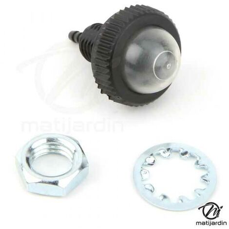 Poire D'amorçage Universelle Carburant - Pour Essence Et Diesel, Sorties Coudées 90°, Diamètre 8 Mm Avec Clapet Anti-retour