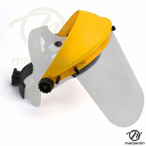 Visière De Protection Viwanda 40x20cm – Norme EN 166, Transparente Et Légère