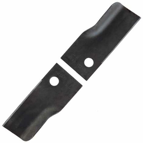 Lames tondeuses x2 pour Homelite 18" A03830K coupe 11,8 cm