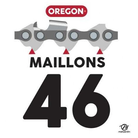 Chaine Tronçonneuse Demi-ronde / Pas 1/4" / Jauge .050"(1.3mm)/ 42 Maillons