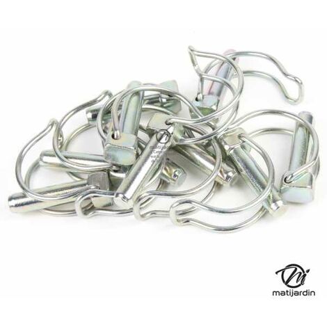 Goupilles Clips Rondes ø 10 Mm, Sous Blister De 5 Pièces - LEM Select, Neuves