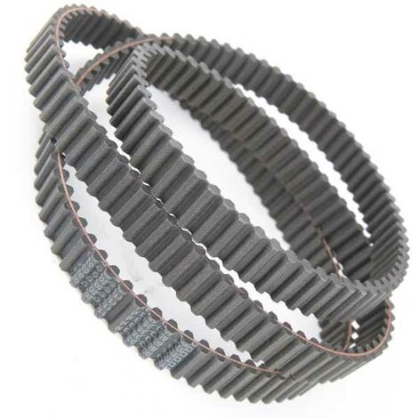 Matijardin – Courroie pour moteur thermique Double Denture 20 mm x 1600 mm – Adaptée pour tondeuses Castelgarden et Honda – 200 dents - 1600DS8M20