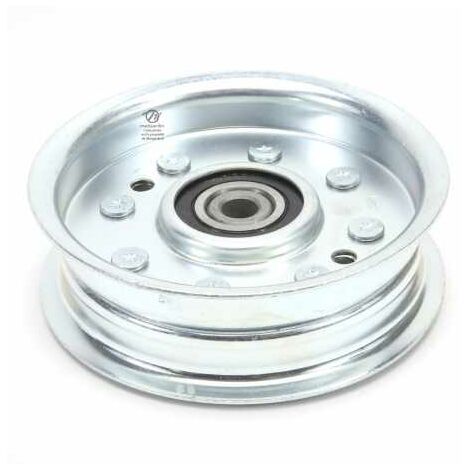 Poulie gorge plate acier avec roulement renforcé. Ø 108 mm. N° origine 105313X (1/5)
