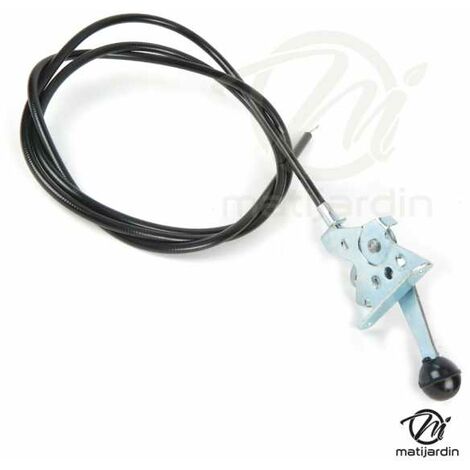Manette De Gaz Universelle Matijardin – Câble 1,50m, Plastique Durable, Sans Starter, Contrôle Précis, Pour Tondeuse Motoculture