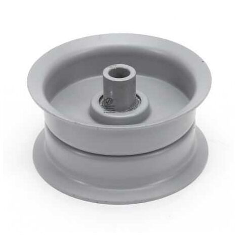 Poulie gorge plate acier sur roulement. Ø 69,5 mm. Diamètre rebord 83 mm (1/5)