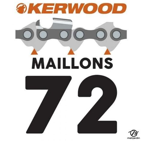 Chaine Kerwood pour JONSERED 621 3/8 1,5 mm 68 maillons