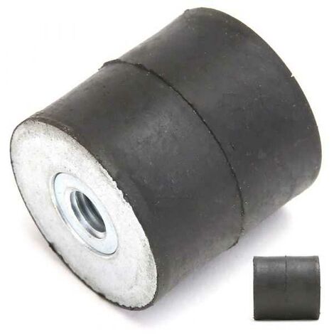 Silent bloc universel 30 x 30 mm Femelle M8 / Femelle M8 (1/4)