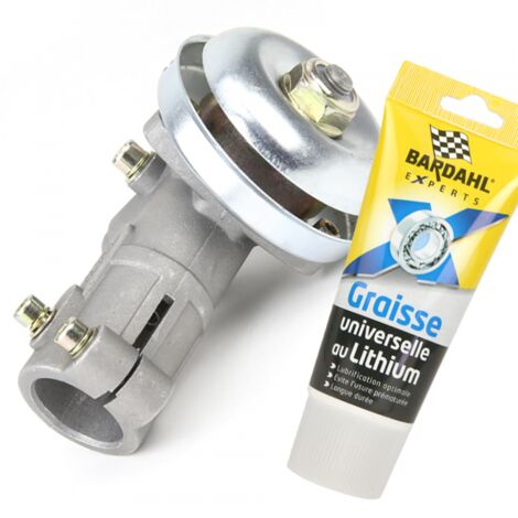 Renvoi angle pour débroussailleuse 7 dents Ø tube 26 mm + graisse (1/5)