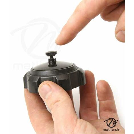 Bouchon Réservoir Essence Tondeuse à Gazon - Plastique ABS, Remplacement Pièce Jardin
