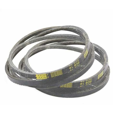 2 courroies tondeuse Tiger Belts 4L830 kevlar trapézoïdale 12,7 x 2108 mm (1/5)