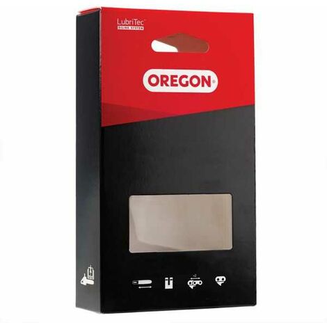 Chaîne Oregon pour tronçonneuse 3/8" LP 1,3 mm. 45 maillons. Gouge profil demi carré (1/5)