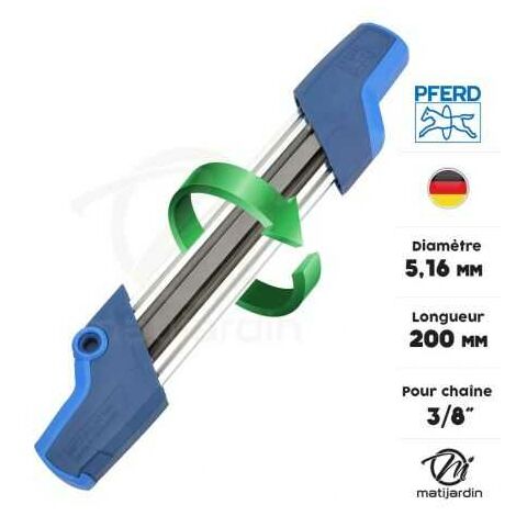 Affûteuse Chaîne Tronçonneuse PFERD CHAIN SHARP CS-X - Lime 5.5mm - Pour Affûtage Manuel