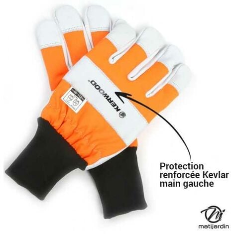 Gants Kerwood gris. Bois et Jardin. Taille XL / 11