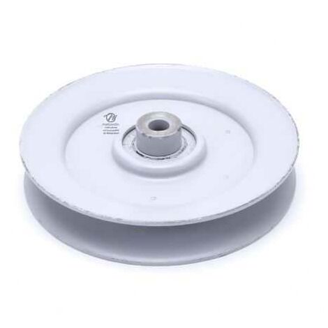 Poulie pour Bunton gorge en V avec roulement renforcé. N° PL8540A. Ø 125 mm. Largeur 24 mm (1/4)