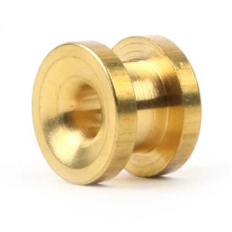 Matijardin – Passe fils aluminium x2 pour tête débroussailleuse 2 fils – Oeillet durable – Diamètre 11mm pour coupe précise – Vendu par 2