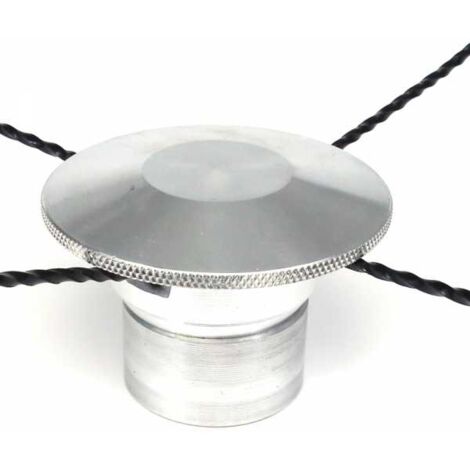 Tête débroussailleuse multi-fils 4 brins – Compatible débroussailleuses supérieures à 35 cc – Alésage 20/25,4 mm – Fils Ø 3,3 à 4,7 mm – Ozaki