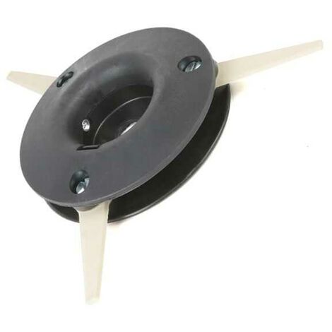 Matijardin – Tête débroussailleuse nylon 3 couteaux Ø 260 mm – Compatible débroussailleuses jusqu'à 33 cm³ – Coupe précise et efficace