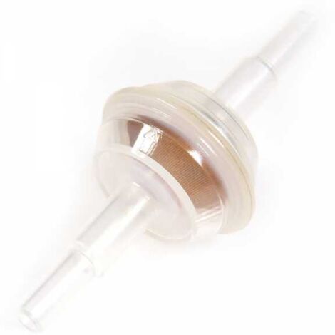 Filtre essence universel plastique double sortie Ø 6/8 mm (1/4)