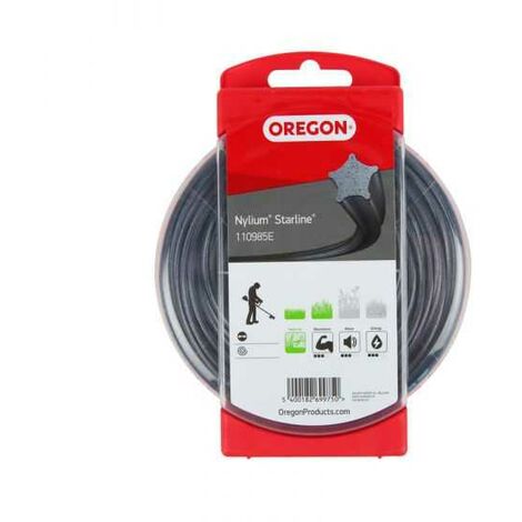 Fil nylon Oregon Nylium 1,3 mm x 15 m, Etoilé, Blister (1/5)